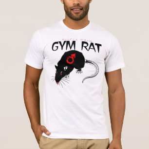 Muskel-Hauptturnhallen-Ratte T-Shirt