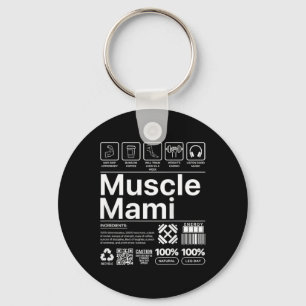 Muskel Mami und Mama Gym Workout Mutter lustigen K Schlüsselanhänger