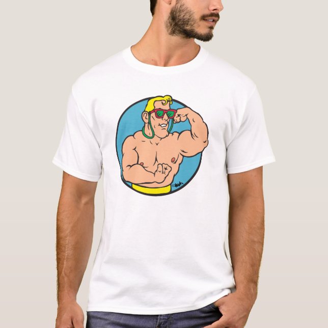 MUSKEL-MANN T-Shirt (Vorderseite)