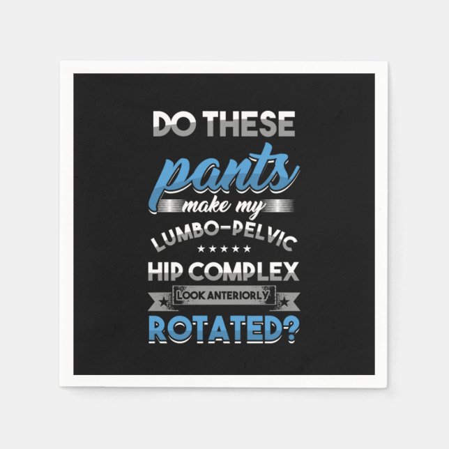 Muskel Pelvis Geschenke Musculoskeletts tun diese  Serviette (Vorderseite)