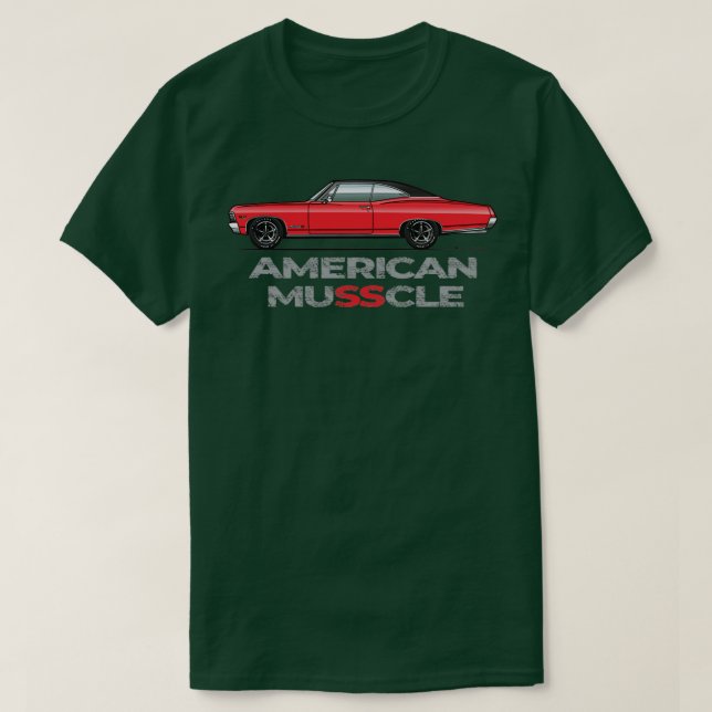 Muskel RED 1 T-Shirt (Design vorne)