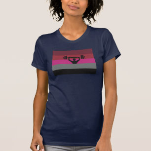 MUSKEL-STOLZ-FLAGGE T-Shirt