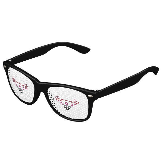 Muskel-Stolz Partybrille (Schrägansicht)
