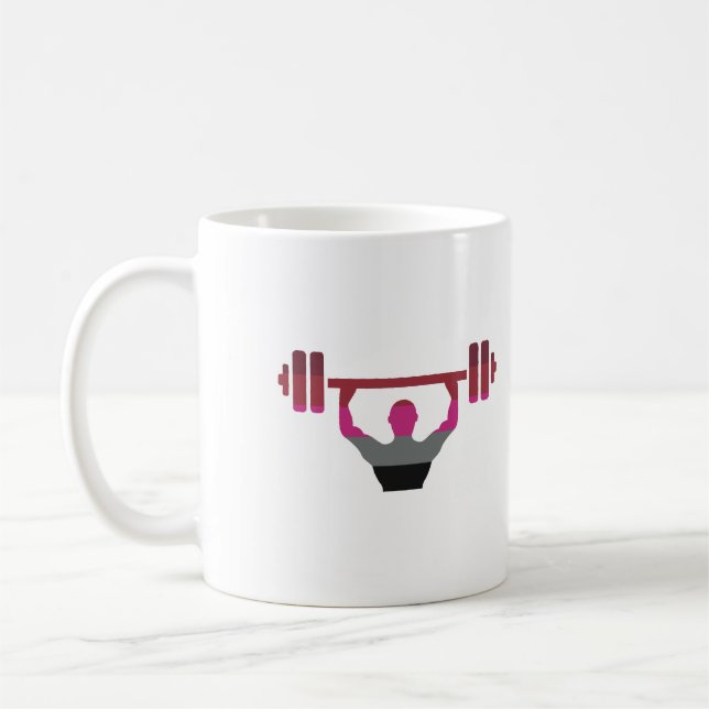 Muskel-Stolz Tasse (Links)