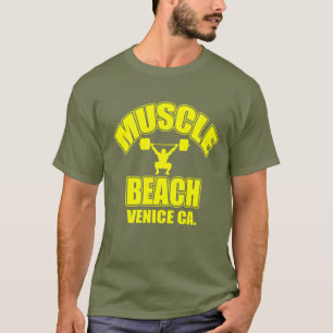 MUSKEL-STRAND TRÄGT GANG DURCH EKLEKTIX ZUR SCHAU T-Shirt