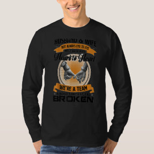 Muskel und Ehefrau nicht immer Augen, sondern Herz T-Shirt