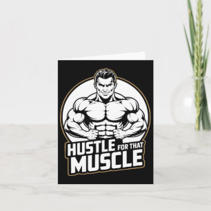 Muskel Workout Fitness Bodybuilding Gewichtszunahm Karte