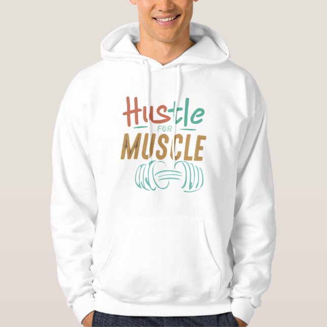 Muskelanfall Hoodie (Vorderseite)