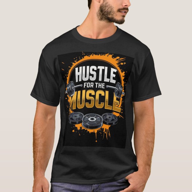 Muskelanstoß T-Shirt (Vorderseite)