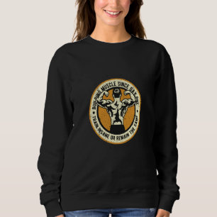 Muskelaufbau Fitnessstudio Athleten Fitness Traine Sweatshirt