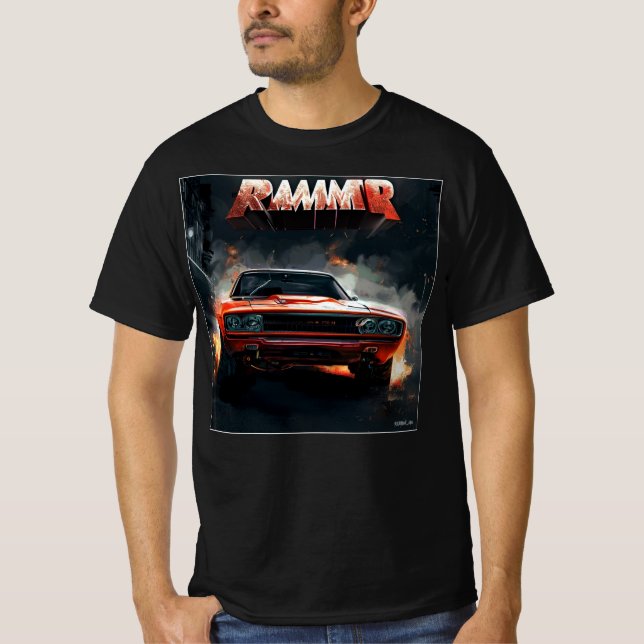 MUSKELAUTO HALLOWEEN [Rammer] 025 T-Shirt (Vorderseite)