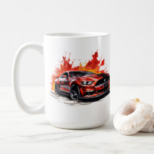 Muskelauto-Kaffeetasse Kaffeetasse