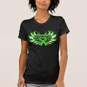 Muskeldystrophie-Bewusstseins-Herz Wings.png T-Shirt