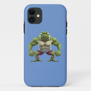 Muskelfrosch, starker Muskelfrosch Case-Mate iPhone Hülle