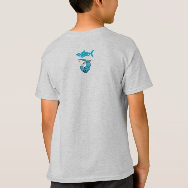 Muskelhai T-Shirt (Rückseite)