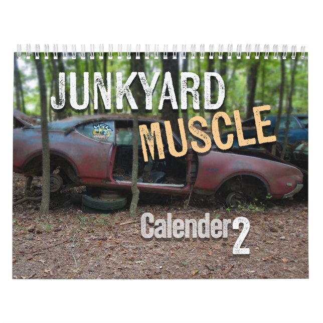 Muskelkalender von Junkyard 2 Kalender (Titelbild)