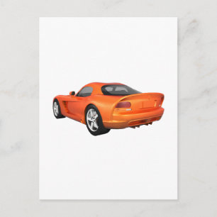 Muskelkater für Viper: Orange Finish Postkarte