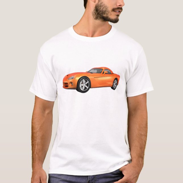 Muskelkater für Viper: Orange Finish T-Shirt (Vorderseite)