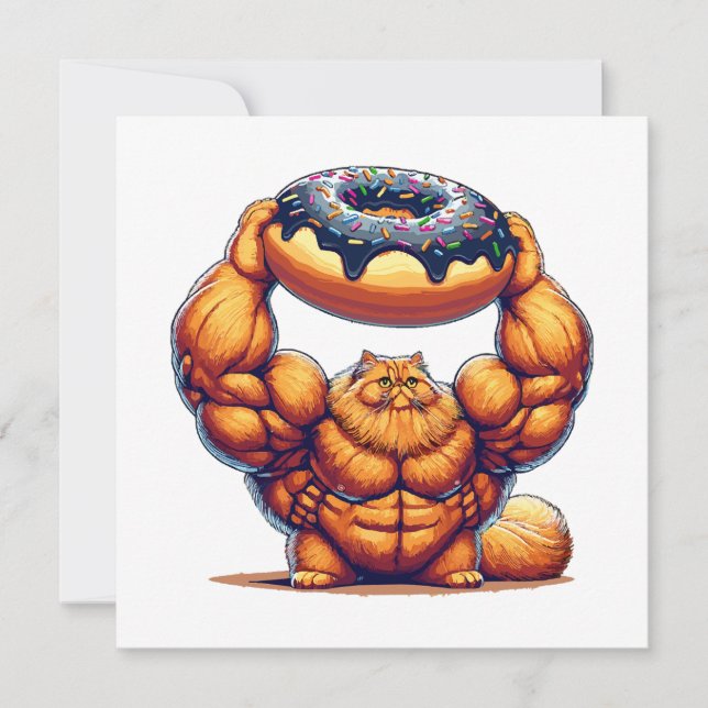 Muskelkater Heben Doughnut (Vorderseite)