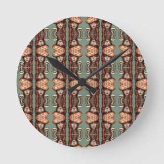Muskelkater Runde Wanduhr