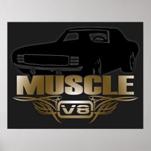 Muskelkater V8 Poster