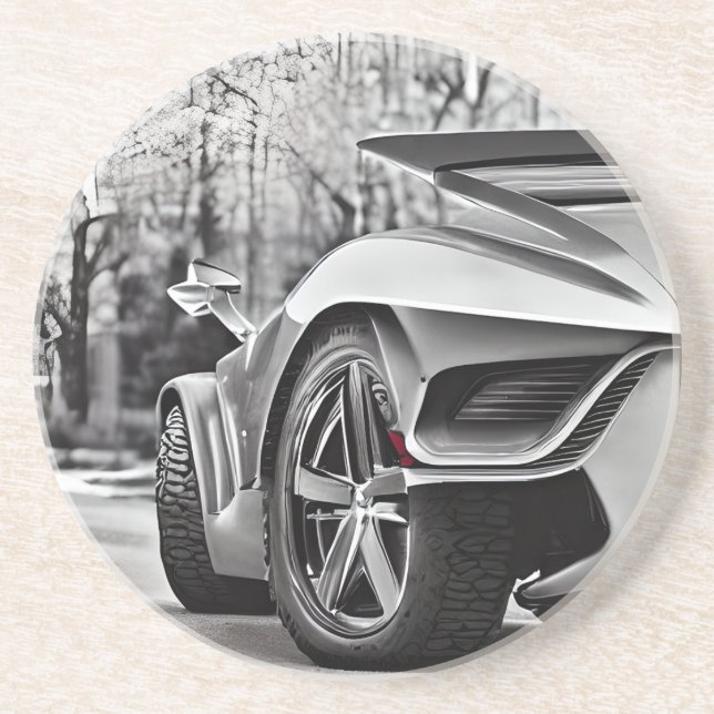 Muskelkater-Wiederbelebung: Premium-Untersetzer Getränkeuntersetzer (Vorne)