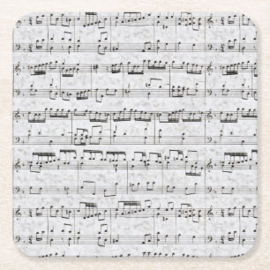 Muskelkraft Rechteckiger Pappuntersetzer