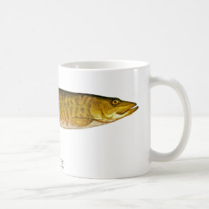 Muskellunge-Fisch-Kaffee-Tasse Tasse