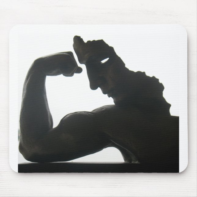 Muskelmann Mousepad (Vorne)