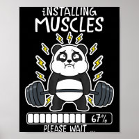 Muskeln installieren warten Panda lädt 67 Fitnesss