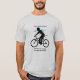 Muskeln nicht Batterien Mountain Bike T - Shirt (Vorderseite)