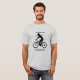 Muskeln nicht Batterien Mountain Bike T - Shirt (Vorne ganz)