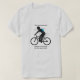 Muskeln nicht Batterien Mountain Bike T - Shirt (Design vorne)