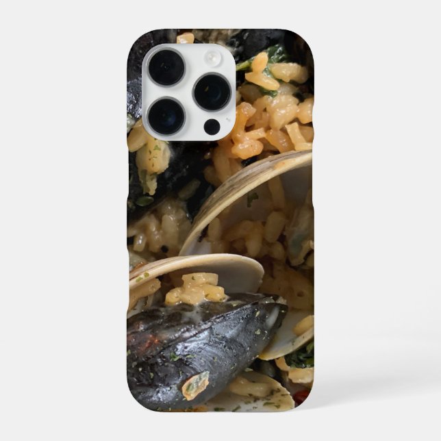 Muskeln und Muscheln Seefrüchte Handy-Fall iPhone Hülle (Rückseite)