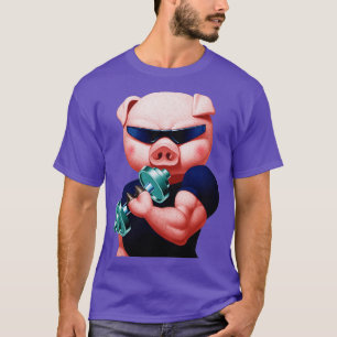 Muskelschwein T-Shirt