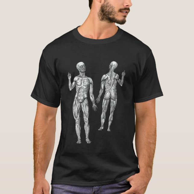 Muskeltraining oder Physiotherapie T-Shirt (Vorderseite)
