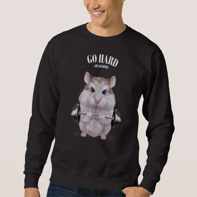 Muskeltrainingsübungen Gewichtsanstiege Sweatshirt (Vorderseite)