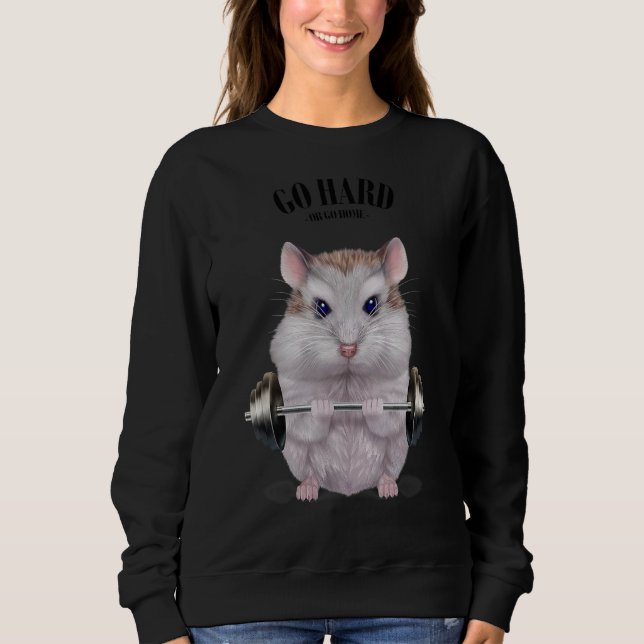 Muskeltrainingsübungen Gewichtsanstiege Sweatshirt (Vorderseite)