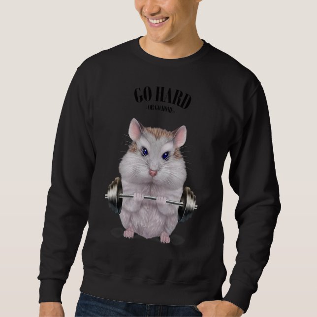Muskeltrainingsübungen Gewichtsanstiege Sweatshirt (Vorderseite)