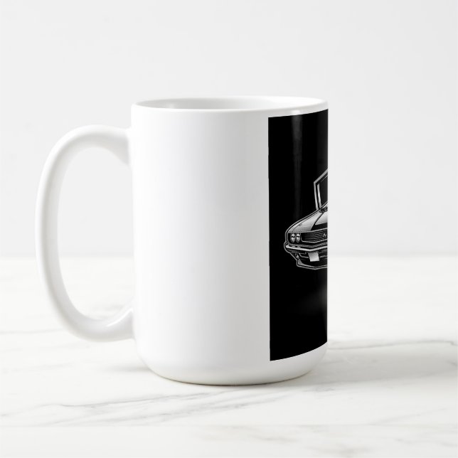 Muskelwagen: Entleash of Beast Kaffeetasse (Links)