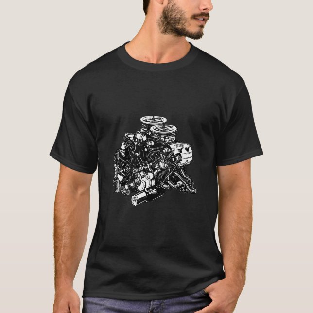 Muskelwagen T-Shirt (Vorderseite)