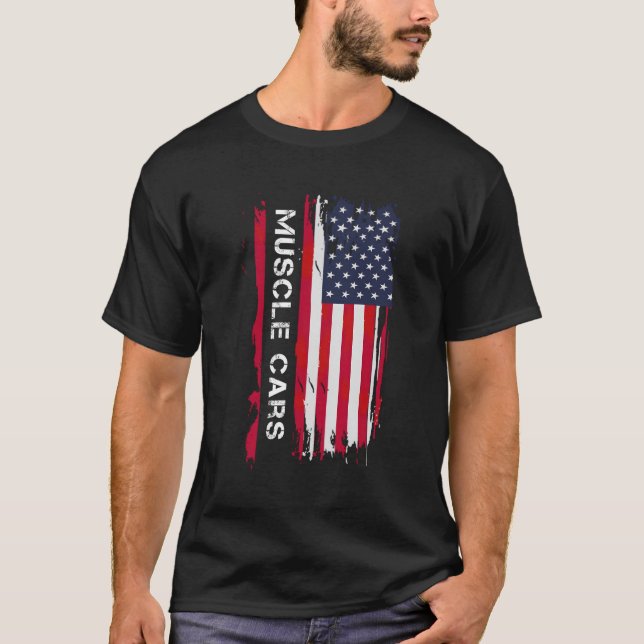 Muskelwagen T-Shirt (Vorderseite)