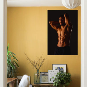 Muskelzuversicht Hot Typ Poster