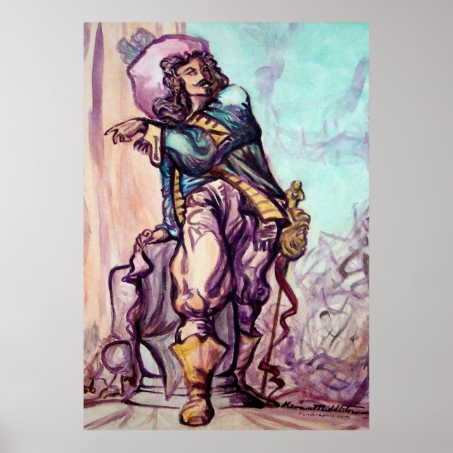 Musketeer kleines Poster (Vorne)