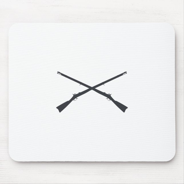 Muskets überquert mousepad (Vorne)