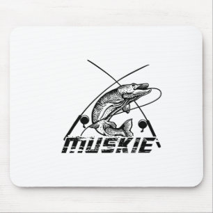 Muskie-Angeln Mousepad