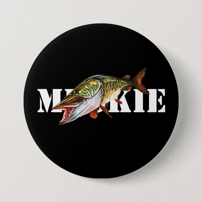 Muskie Button (Vorderseite)