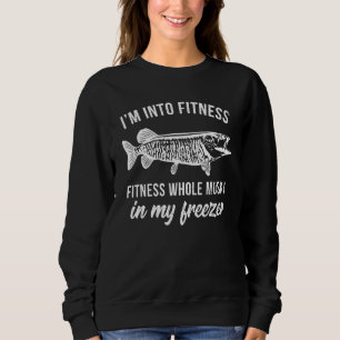 Muskie Fischen Musky Fish Spaß Fisherman Joke Sweatshirt