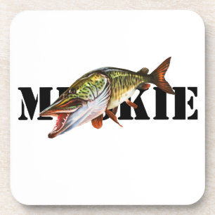 Muskie Getränkeuntersetzer