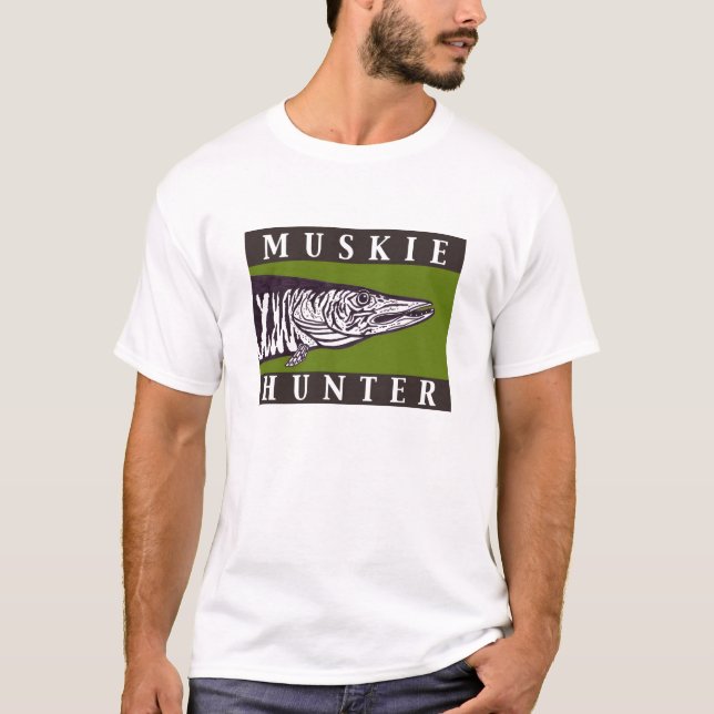 muskie Jäger T-Shirt (Vorderseite)